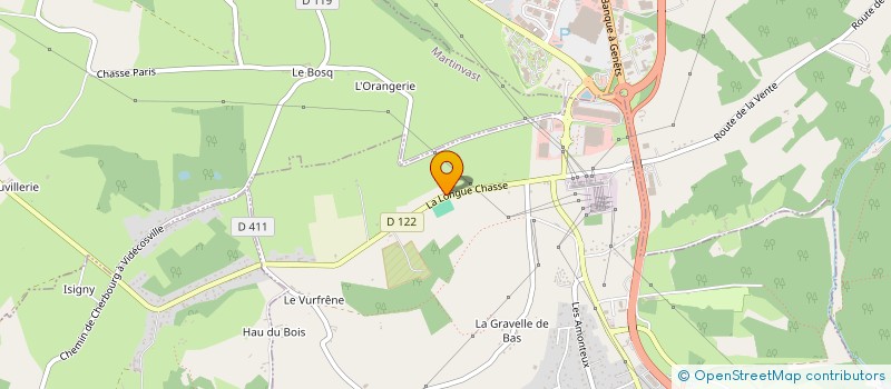 localisation de l'entreprise R2L  TOLLEVAST