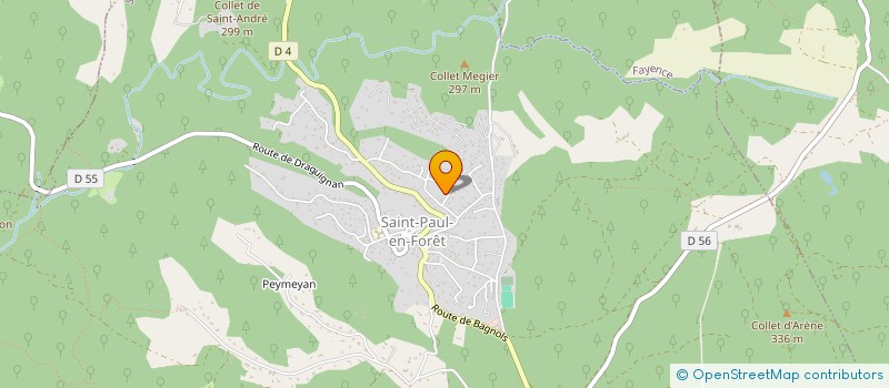 localisation de l'entreprise R2L RESEAU FIBRE OPTIQUE à SAINT-PAUL-EN-FORET