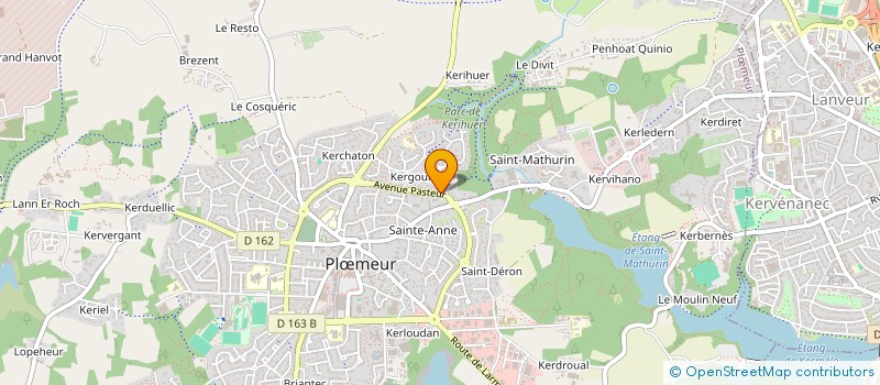 localisation de l'entreprise R2LH à PLOEMEUR
