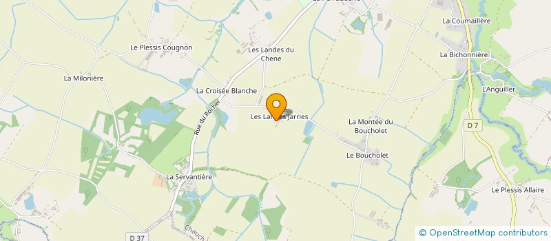 localisation de l'entreprise R2LJ  CHAUCHE