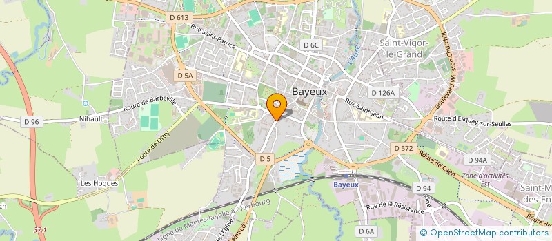 localisation de l'entreprise R2LM  BAYEUX