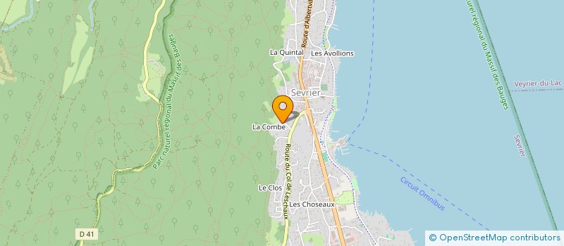 localisation de l'entreprise R2M  SEVRIER