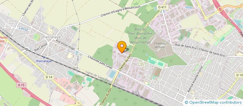 localisation de l'entreprise R2M à PIERRELAYE