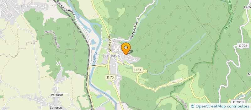 localisation de l'entreprise R2M  JUMEAUX