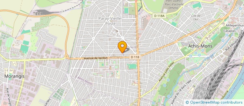 localisation de l'entreprise R2M DEMENAGEMENT à PARAY-VIEILLE-POSTE