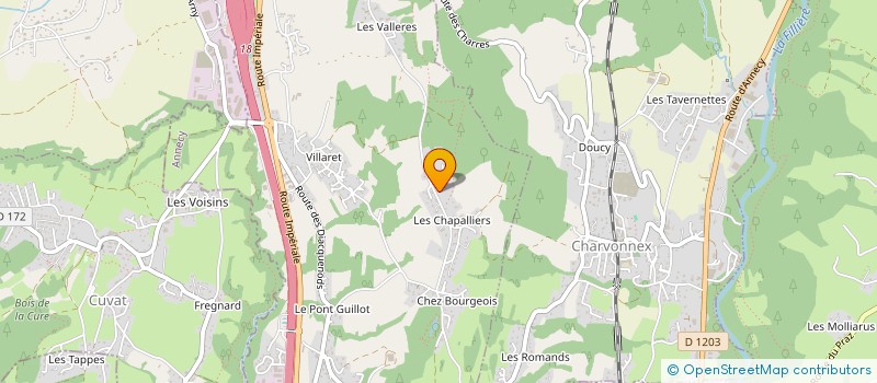 localisation de l'entreprise R2M GROUPE  FILLIERE