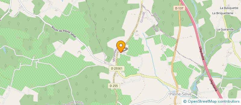 localisation de l'entreprise R2M METHAFUSION à PLEINE-SELVE