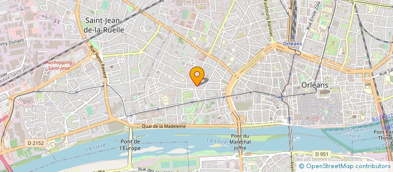 localisation de l'entreprise R2MB à ORLEANS