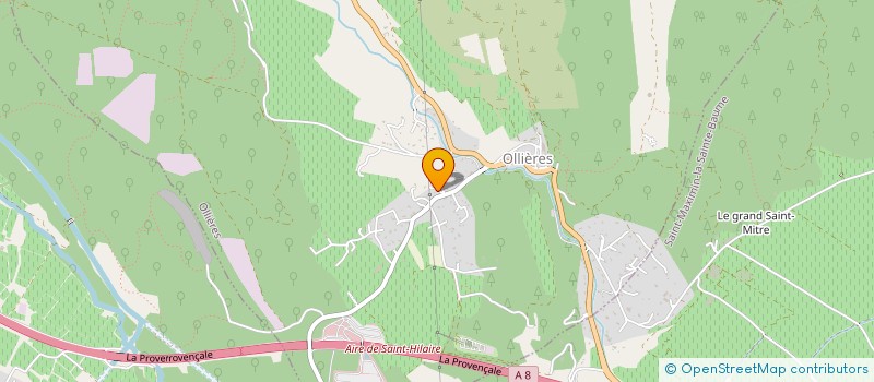 localisation de l'entreprise R2R INVEST  ST MAXIMIN LA STE BAUME