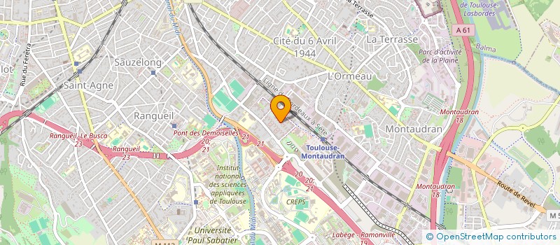 localisation de l'entreprise R2ROBOTICS à TOULOUSE