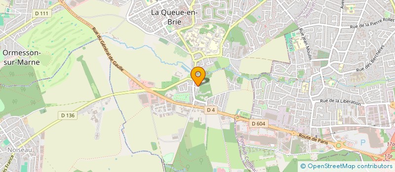 localisation de l'entreprise R2S  LA QUEUE-EN-BRIE