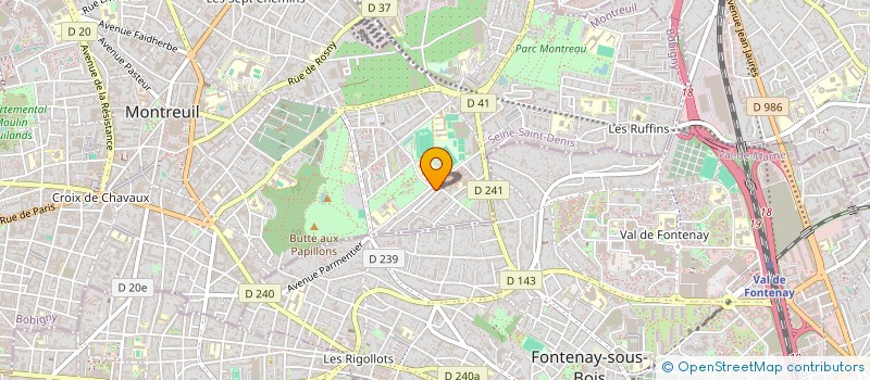 localisation de l'entreprise R2S à MONTREUIL