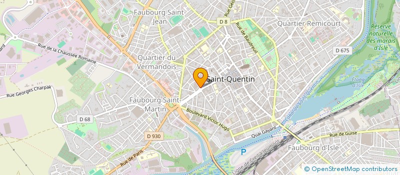 localisation de l'entreprise R2S FAMILY  SAINT-QUENTIN