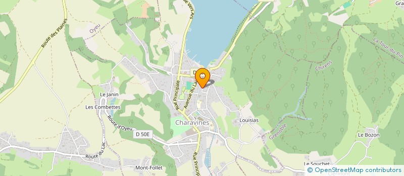 localisation de l'entreprise R2S LOCATION  CHARAVINES