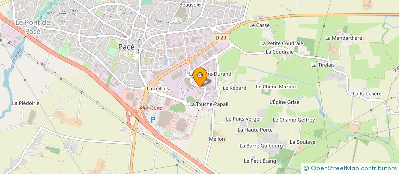 localisation de l'entreprise R2S SSI à PACE