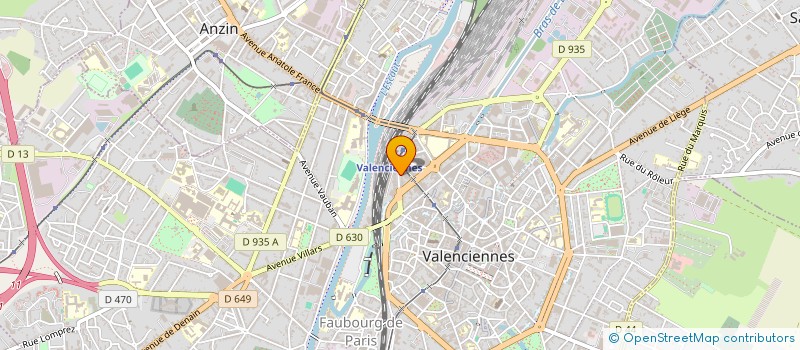 localisation de l'entreprise R2T INDUSTRIE ET SERVICES  VALENCIENNES