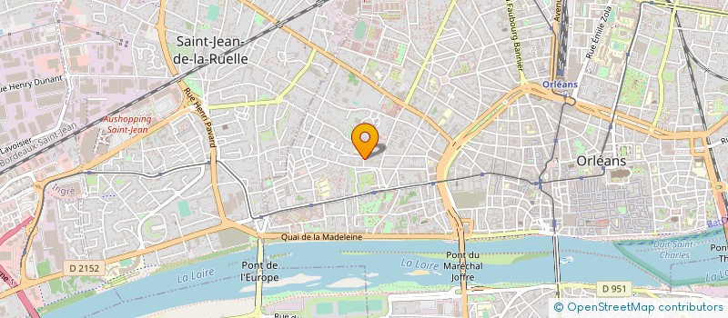 localisation de l'entreprise R2VEN à ORLEANS