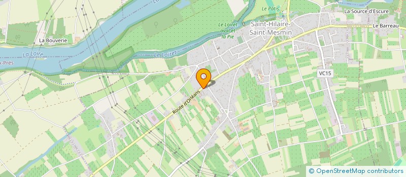 localisation de l'entreprise R2WB  SAINT-HILAIRE-SAINT-MESMIN
