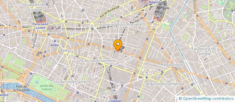 localisation de l'entreprise R2X2  PARIS