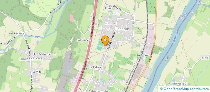 localisation de l'entreprise R2Y GESTION ADMINISTRATIVE  SENOZAN