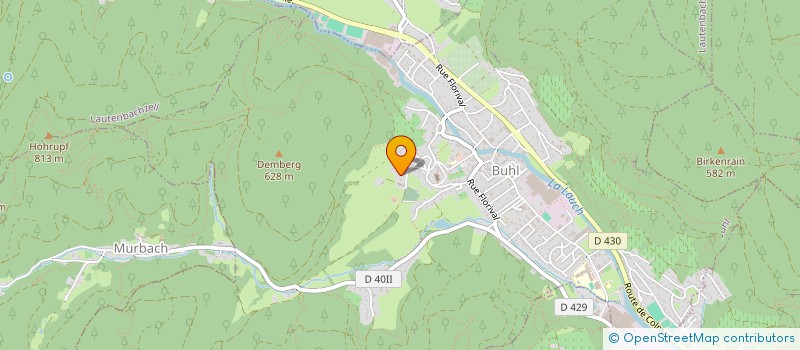 localisation de l'entreprise R3 D3  BUHL