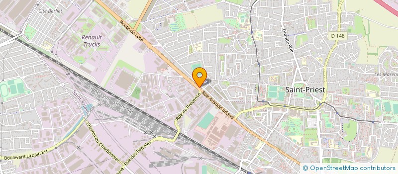 localisation de l'entreprise R3 INGENIERIE  SAINT-PRIEST