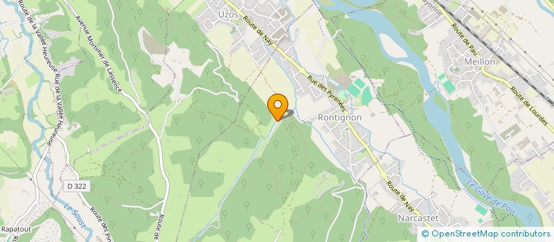 localisation de l'entreprise R3B 64  RONTIGNON