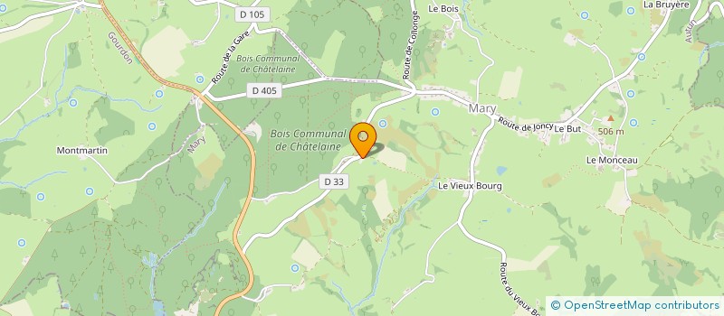 localisation de l'entreprise R3CB  MARY