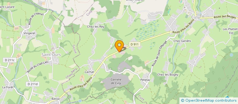 localisation de l'entreprise R3D STUDIO  CUSY