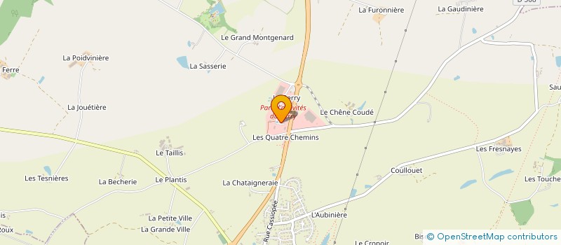 localisation de l'entreprise R3G METALLERIE  MARTIGNE-SUR-MAYENNE