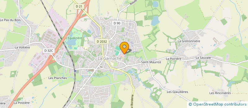 localisation de l'entreprise R3GEST à LA GARNACHE