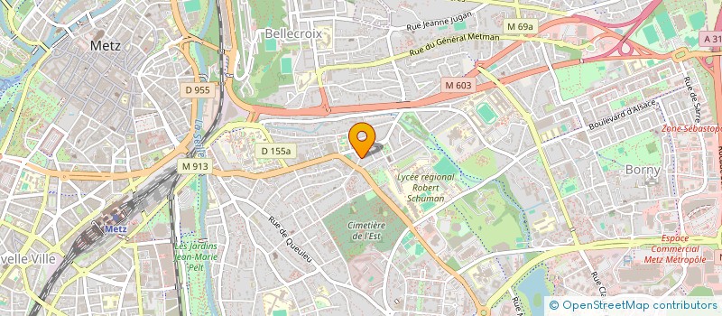 localisation de l'entreprise R3M CYBER ADVICE (SOCIETE EN LIQUIDATION)  METZ