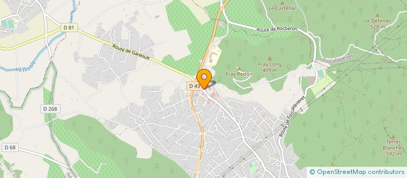 localisation de l'entreprise R3MTP  ROCBARON