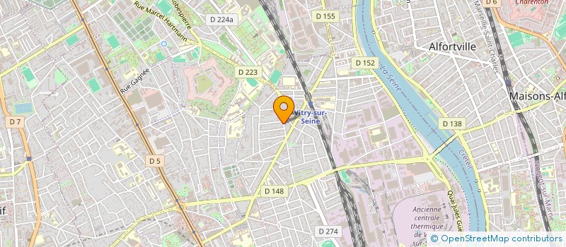 localisation de l'entreprise R3S à CHOISY-LE-ROI