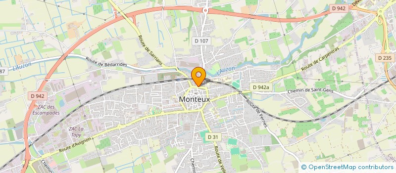 localisation de l'entreprise R4 à MONTEUX