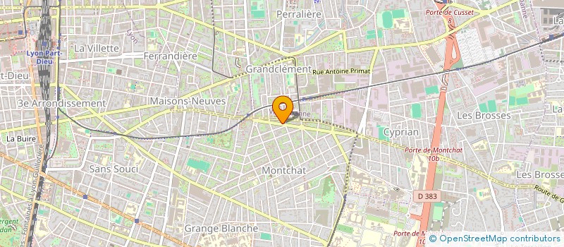 localisation de l'entreprise R4EK  LYON