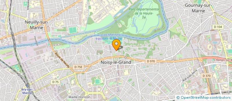 localisation de l'entreprise R4IMMO  NOISY-LE-GRAND
