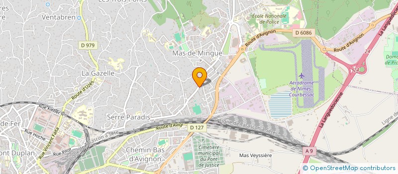 localisation de l'entreprise R4N AUDITION  NIMES