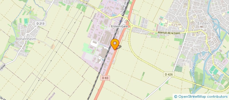 localisation de l'entreprise R52 SCI  ERSTEIN
