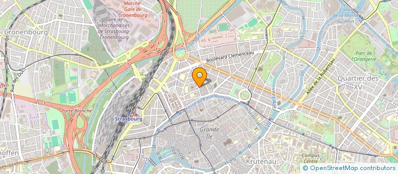 localisation de l'entreprise R6G3C6 à STRASBOURG