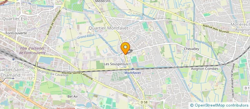localisation de l'entreprise R7 à CARPENTRAS