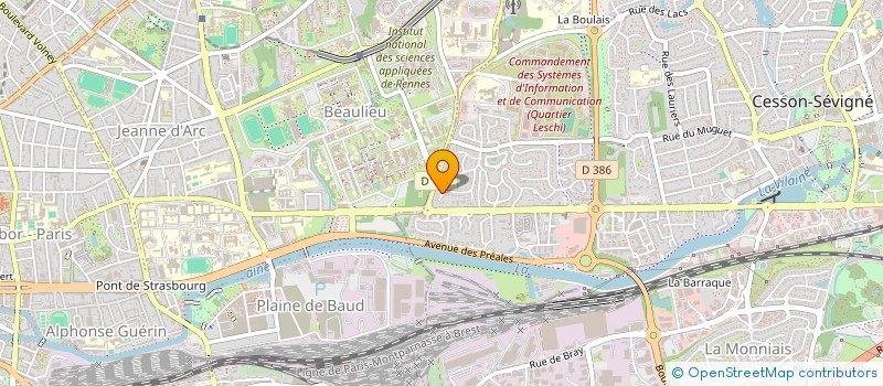 localisation de l'entreprise R9 AIR NEUF DECO  CESSON-SEVIGNE