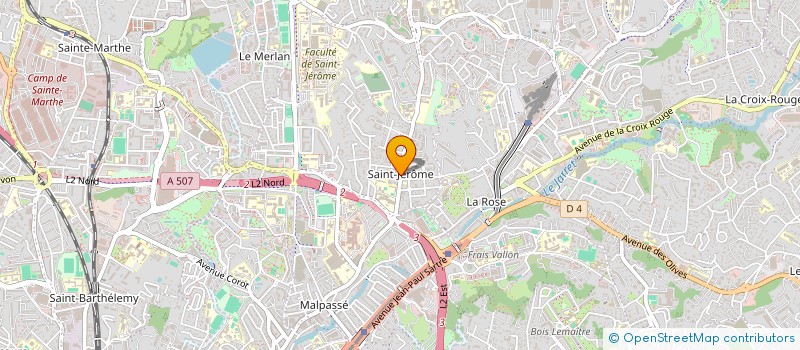 localisation de l'entreprise RA DIFFUSION  MARSEILLE