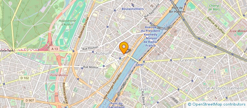 localisation de l'entreprise RA ETUDES  PARIS