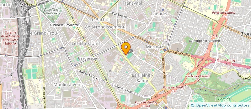 localisation de l'entreprise RA FOOD  LYON