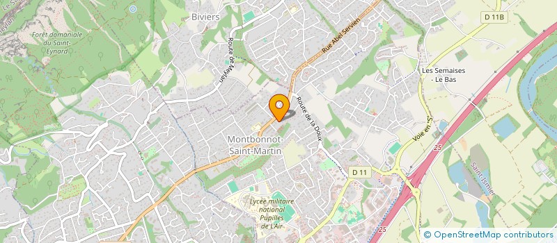 localisation de l'entreprise RA JUMP TEAM  MONTBONNOT-SAINT-MARTIN