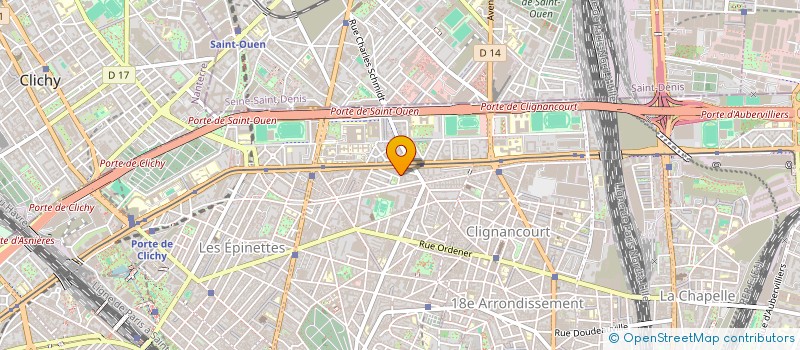 localisation de l'entreprise RA-PRO à PARIS