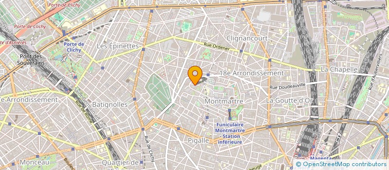 localisation de l'entreprise RA+RE  PARIS