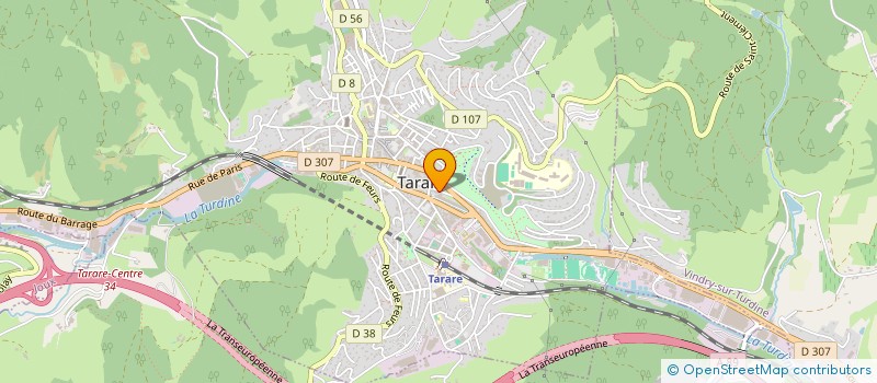 localisation de l'entreprise RA WINES  TARARE