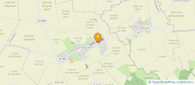 localisation de l'entreprise RA2P  CHAMPIEN